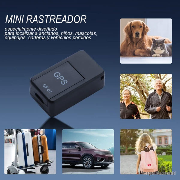 Mini Rastreador GPS Magnético GF07 – Seguridad y Control en la Palma de tu Mano